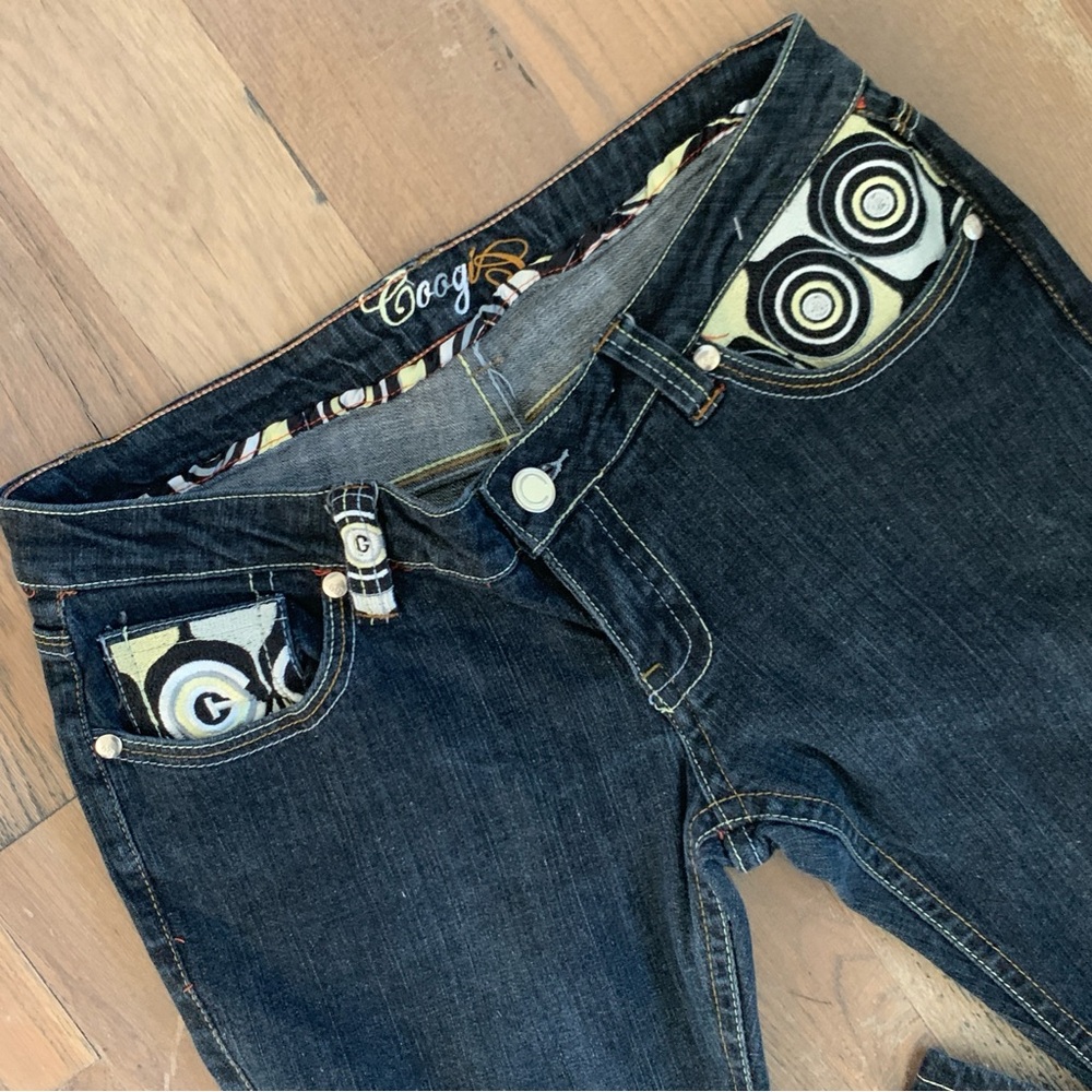 Vintage Coogi Dark Wash Women’s Embroidered Jeans Size 13/14 - Picture 5 of 16